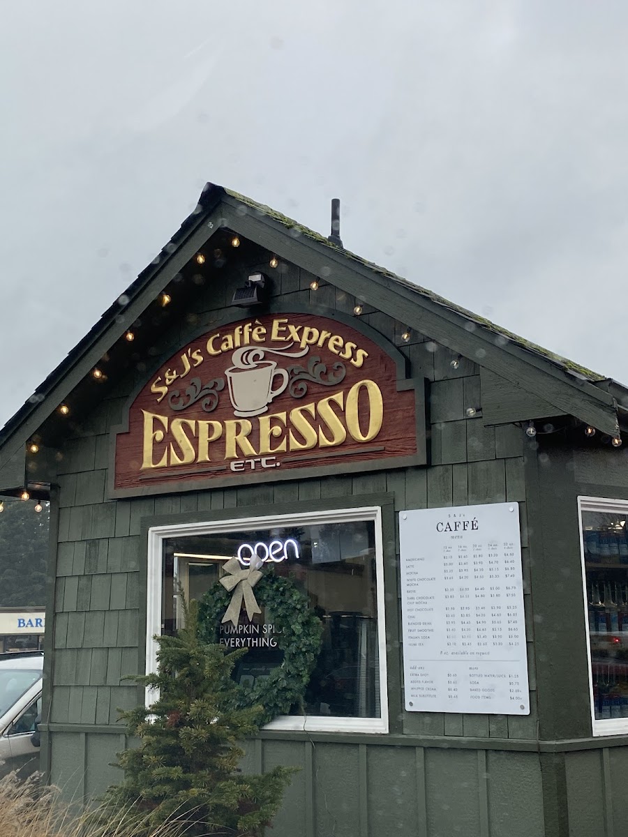 Menu S&j's Caffe Express-8